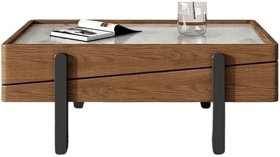 Sofa Side Table Modern Minimalist Adjustable Square Coffee Table Set Space-Saving Design for Small Living Rooms End Table