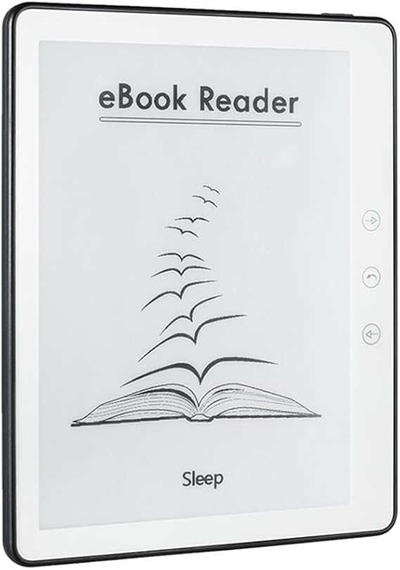 Docooler E-Book Reader, 5.76" E-Ink Screen Reader, 16G Storage Reader, Flat E-Ink Reader with Protective Case, Easy to Read Light Grip, 5.76" E-Reader for Note Taking