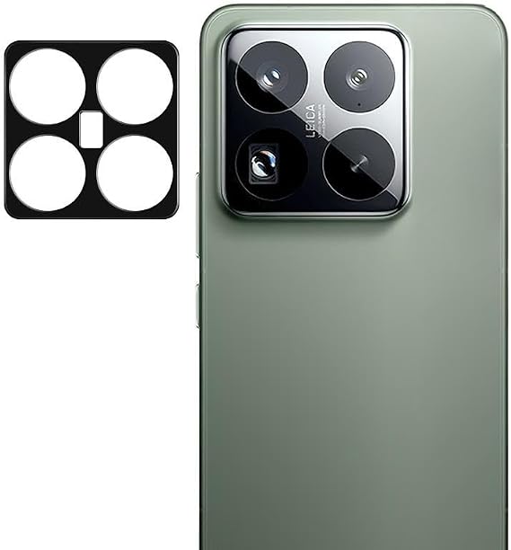 Microcase Xiaomi Mi 15 Pro Uyumlu Kamera Lens Koruma Halkası - Kapalı Tasarım -Siyah AL3401