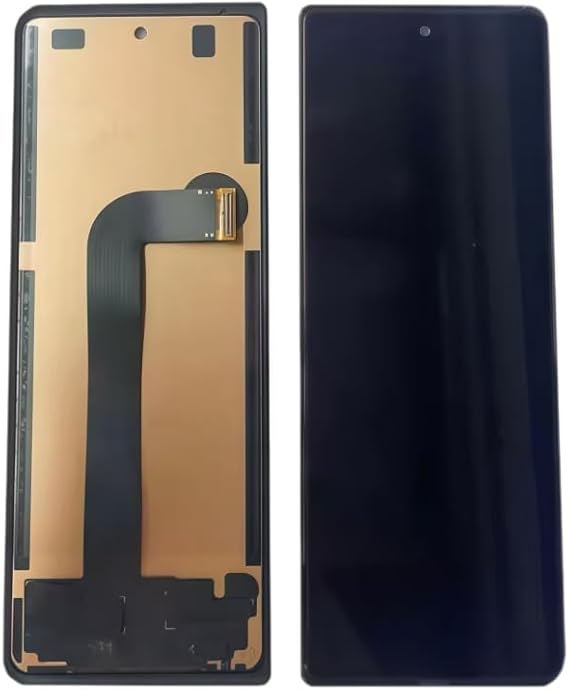 compatible For Samsung Galaxy Z Fold 5 W24 F9460 F947 2380mAh/2020mAh 3.88V LCD Display Touch Screen Digitizer Full Assembly A pair EB-BF946ABY EB-BF947ABY battery+Free Tools，For Z Fold 5 LCD