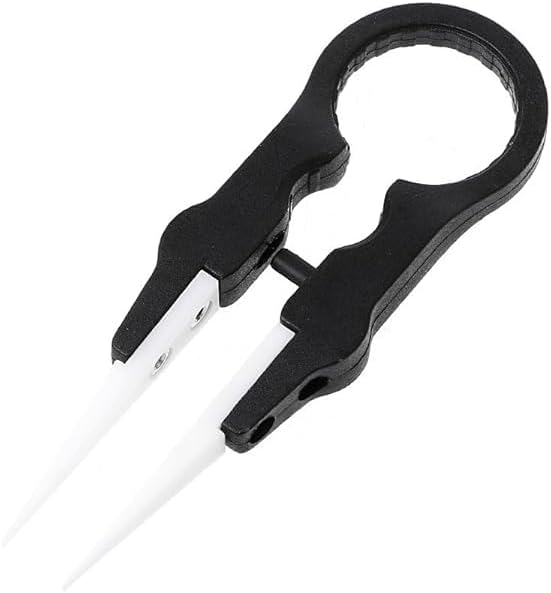 Vaper Twizer - Multifunction Tool - Ceramic Tweezers & Atomiser Wrench (Black)