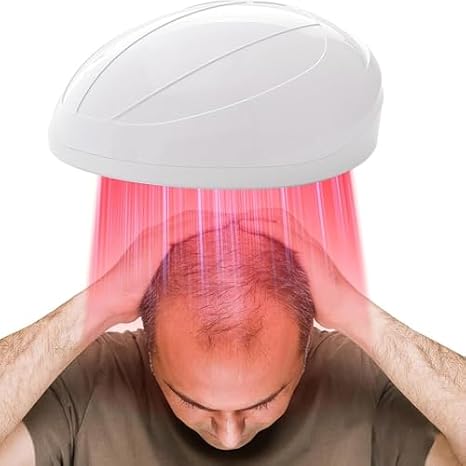 Laser Hair Growth Cap, Red Light Therapy Device for Hair Regrowth, 210 LLLT & 650nm Wavelength, Solution for Thinning Hair in Men & Women