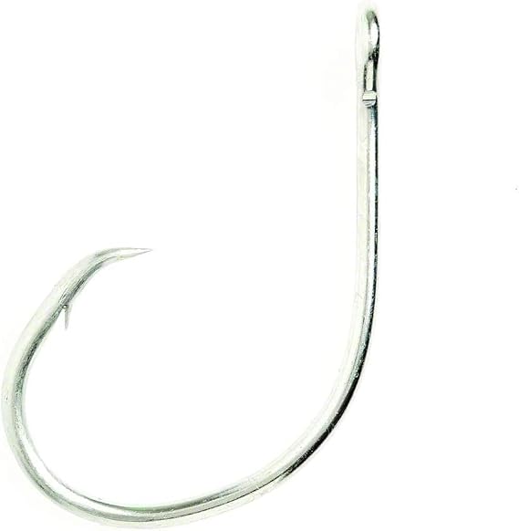 Eagle Claw Lazer Sharp L197 Circle Sea Offset Circle Hook 1/0 to 7/0 in 100 Or 50 Packs