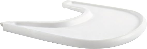 Tray Compatible for Stokke Tripp Trapp High Chair, Accessory Tray for Babies and Toddlers (White)