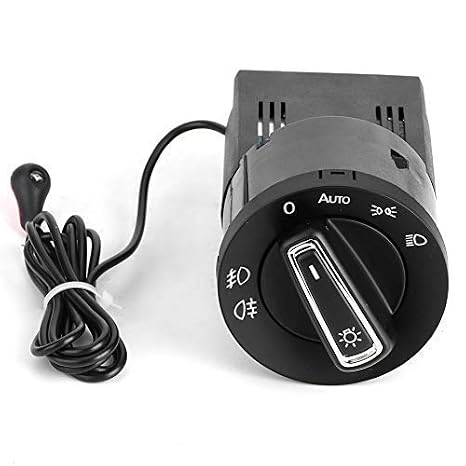 Auto Headlight Switch, Automatic On/Off Light Sensor Module for Night Driving with Weatherproof Design, Compatible with Mk4 Sierra Silverado for Inter