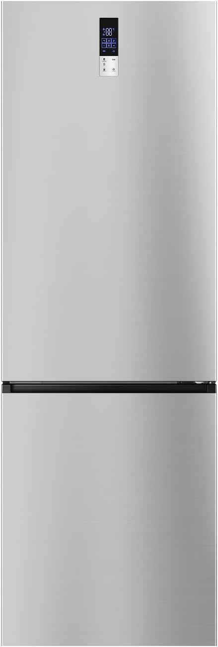 TCL RP350BLD0UK Refrigerator Mega Space SE Series, 350L, 60cm Counter Depth, Ultra Space, Variable Zone, Bottle Rack, Light silver [Energy Class D] [Energy Class D]