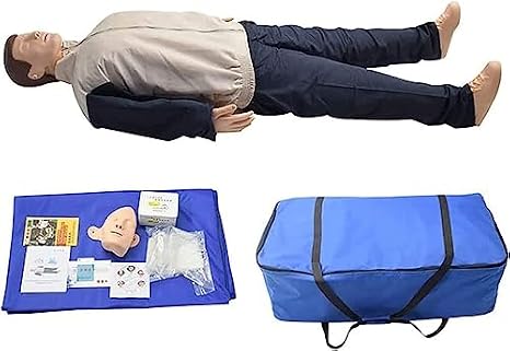 CPR Training Manikin Kit - Full Body Resuscitation Manikin for Medical Training and Teaching Supplies