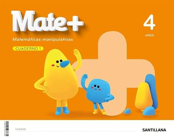 Mate+ Matematicas Manipulativas 4 AÑos