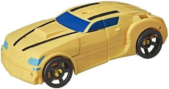 Transformers Bumblebee Cyberverse Adventures Battle Call Trooper Class Bumblebee, Voice Activated Energon Power Lights, Ages 6 and Up, 5.5-inch, E8373
