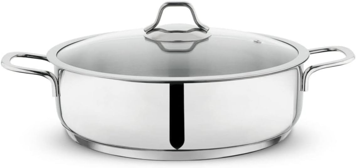 Schäfer Schafer 1S2817-13001-INX05 Held Basık Çelik Tencere, İnox, 26 cm