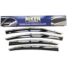 Niken Chrome Windshield Windshield Compatible with Mitsubishi L200 Triton 4-way 2015 and Above