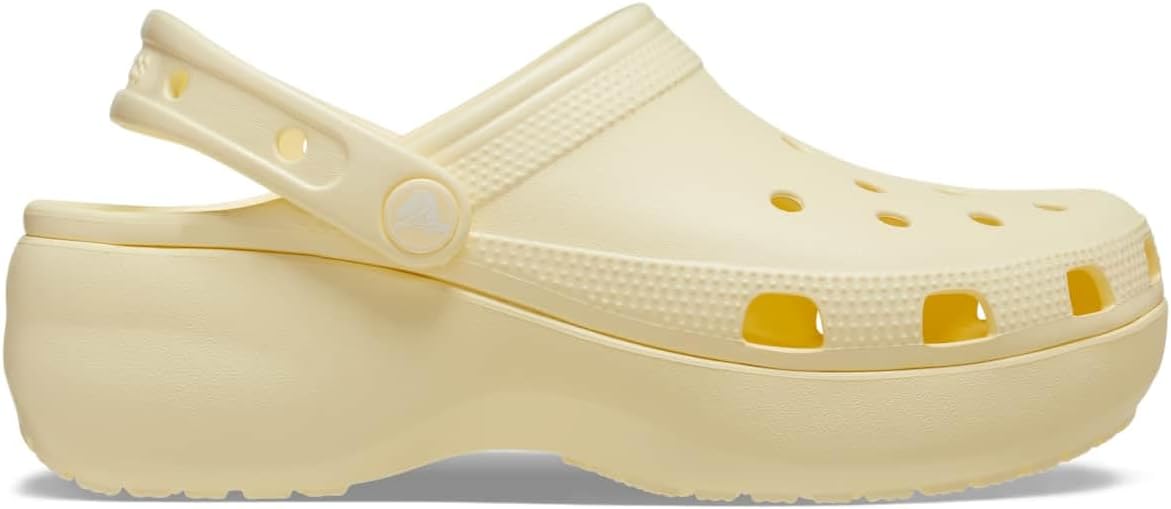 Crocs Kadın Classic Platform Clog W Buttercream Terlik