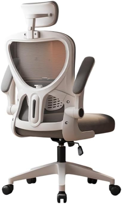 Office Chair Ergonomic Desk Chair Breathable Mesh Chairs Adjustable High Back Lumbar Support Flip-up Armrests Executive Rolling Swivel Comfy Computer Chairs Home Office Computer Desk Chair