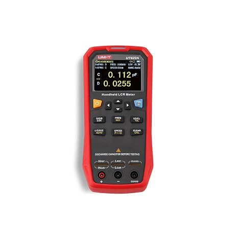 UNI-T UNI-TREND UT622A UT622C UT622E High-precision LCR Meter Industrial Handheld Resistance Capacitance Tester(UT622A)