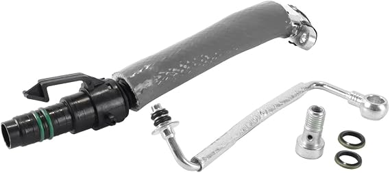 Turbo Oil Feed Return Pipe Kit, 55592600 55587854, with Bolts Fit For Chevrolet Cruze 2011-2018, Opel Adam Astra J Insignia A Meriva B