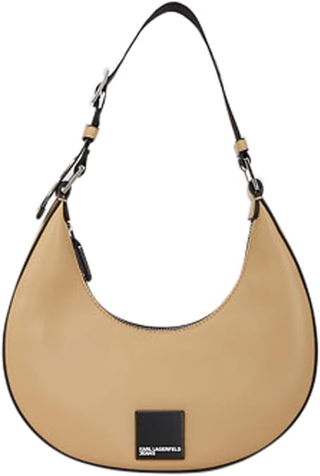 KARL LAGERFELD JEANS Bayan Box Logo Halfmoon Bag