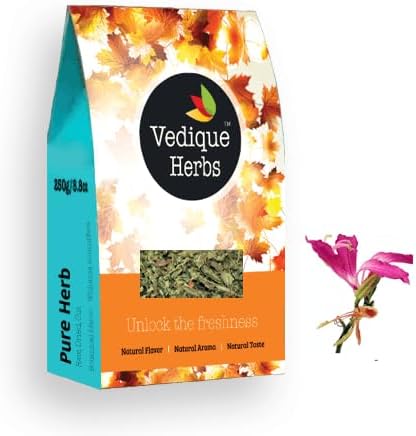 Kanchnar Bark (Bauhinia variegata) - 250g (8.8oz) | Raw, Crude, Dried | T-Cut | Premium Grade