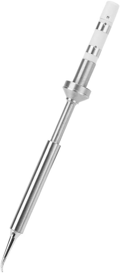 TS100 Soldering Iron Tip Mini Stainless Steel Replacement Soldering Iron Tips Compatible with TS100 Soldering Iron (TS100-JL02)