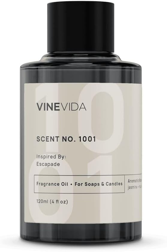 VINEVIDA 4オンス 香りNo.1001 フレグランスオイル - 米国製キャンドル&ソープの香り
