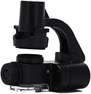 Microcase 90X Mini Cep Telefonu için Vantuzlu Mikroskop UV Ledli Büyüteç - Model : AL2433