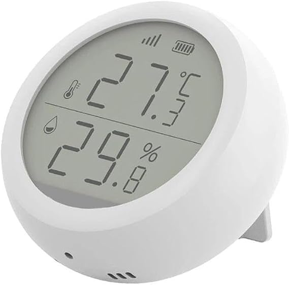 ZigBee Akıllı Termometre LCD Ekranlı Wi-Fi Sıcaklık ve Nem Ölçer