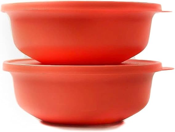 Tupperware Aloha 1L somon (2) kase servis kasesi salata kasesi 37754