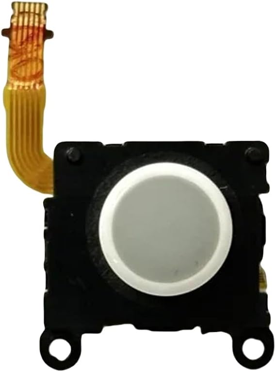 Game Console 3D Analog Joystick Rocker Button Black White, for Psvita, for Ps for Vita 1004, for Psv 1000 1006 100x(White)