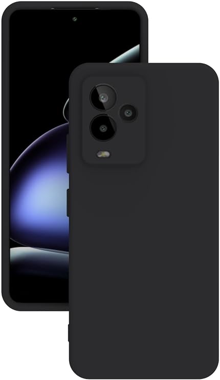 General Mobile Gm 24 Pro Kılıf Kamera Korumalı Silikon Rubber Arka Kapak Siyah