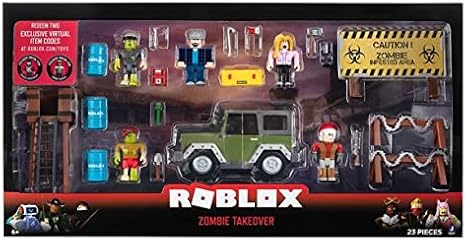 Roblox Action Collection - Zombie Take Over Value Box Includes Exclusive Virtual Item