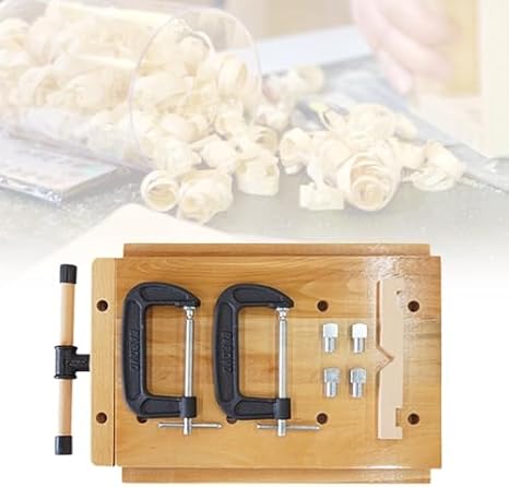 Woodworking Vise Kit - Portable Adjustable Workbench Fixture for Cutting and Engraving, Ideal for Desktop Use