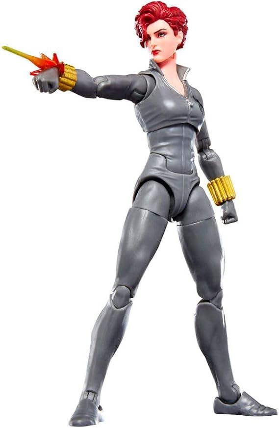 Hasbro Marvel Legends Series Black Widow (X-Men & Avengers Comics) Aksiyon Figürü, Çizgi Roman Aksesuarlı