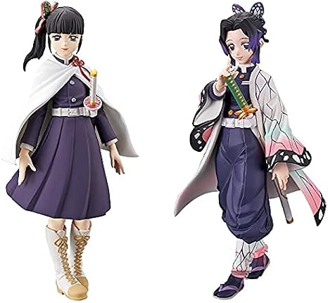 バンプレスト 鬼滅の刃 フィギュア-絆ノ装-栗花落カナヲ & 胡蝶しのぶ 全2種セット