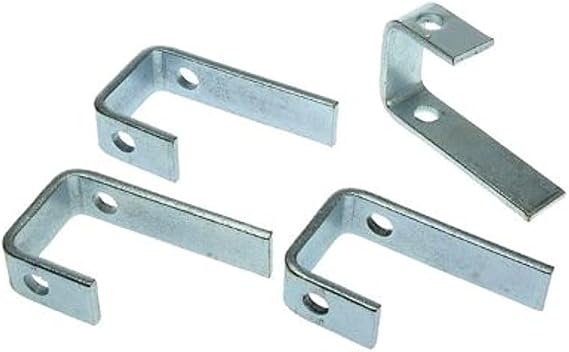 Faithfull FAIPROEXTCB External Building Profile Clamp Bracket (4 Pieces), 1.1 cm*65.0 cm*1.6 cm