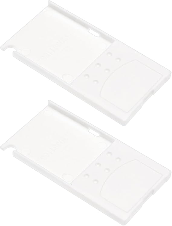 VGOL 2Pcs White Cameras Card Adapter Memory Stick Pro Duo MS Adapter Long MS Card Converter Compatible with Sony Old CCD Cameras