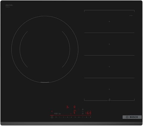 Bosch, Induction Hob, Series 6, CombiInduction, black, PVJ631HC1E [Energy Class A]