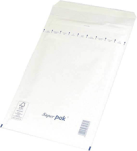 Bubble Lined Self-Seal Enveloper Office Products HK C13 150x215mm/170x225mm 10pcs White/Envelopes and Shipment Accessories/Type-Self-Adhesive Bubble/Kind-HK/Colour-White/Format-C13
