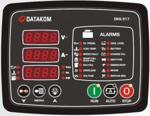 DKG-317 Generator Manual and Remote Start Control Panel / Controller