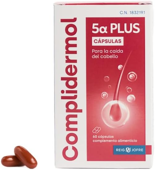 Complidermol 5 Alpha Plus Anti-Hair Loss with Alphablok™ 60 Capsules
