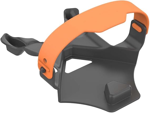 Integrated Propeller Holder for DJI Mini 5 Pro, Snap-On Blades Stabilizer, Props Scratch Prevention Protector Guard Straps Compatible with Mini 5 Pro (Orange-Black)
