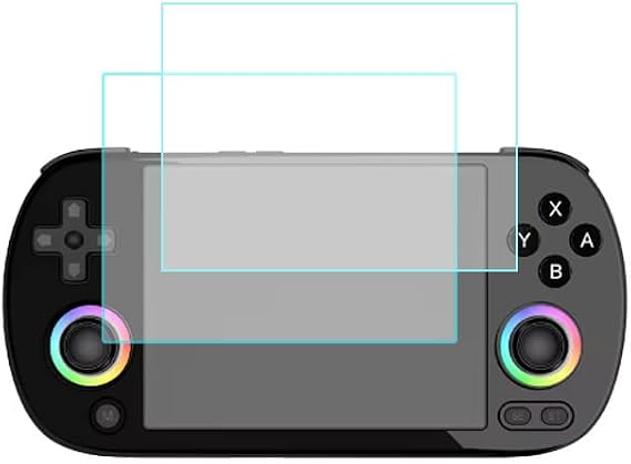 BeisDirect Tempered Screen Film for Anbernic RG40XX H Gaming Console Scratch And Abrasion Resistant Protection Screen Protector Tempered Glass Film (2 Pack)