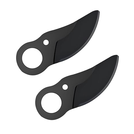 Kebtek Replacement Blade for Electric Loppers KT933, SK5 High Carbon Steel with Teflon Coating, Max Cutting Diameter 33 mm (2 Pack Upper Blade)