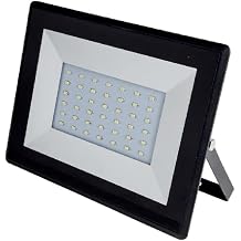 30W White Slim Led Floodlight Ip 65 6400k Ct 4657 HSPLINM-5741