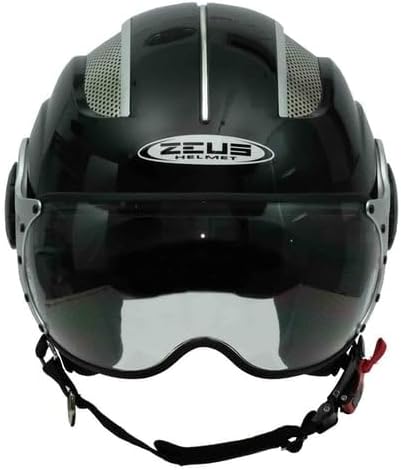 ZEUS ZS-218A Motosiklet Kaskı Açık Kask Black XS