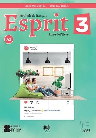 Esprit 3. Libro del alumno