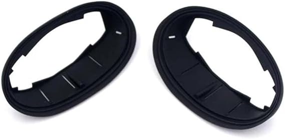 Exterior Side View Mirror Housing Rubber Gasket Seal Kit Black Replacement for Mini Cooper Clubman R55 R56 R57 R58 R59 2007-2015