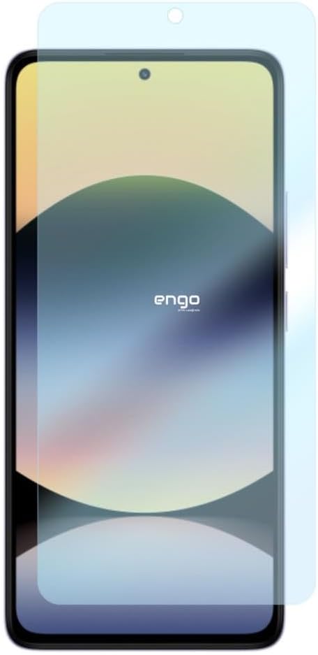 Engo Xiaomi Redmi Note 14 İle Uyumlu Ekran Koruyucu 9H Temperli Kırılmaz Esnek Nano Cam, Çizilmeye Dayanıklı Koruma, HD Şeffaf