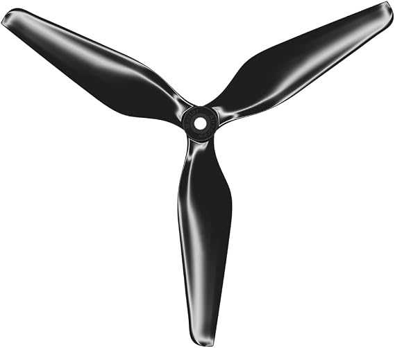 Master Airscrew Performance Multi-Rotor 6x3.2 3-Blade Propeller - Black - Reverse/Pusher/CW - Cinelifter, Long Range FPV