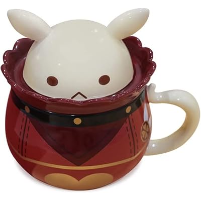 MiHoYo Harajin Bonbon Bomb Mug Genshin Ceramic 12.2 fl oz 360 ml Square Mug