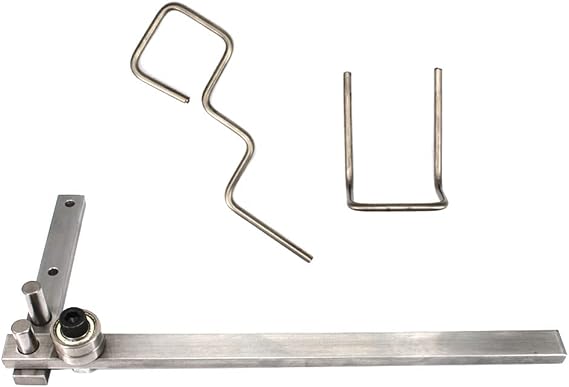 WANLIAN 8875AP Manual Mini Universal Bending Bender; Mini Universal Bender; Maximum Bendable Diameter 0.3 inch 8mm Steel Rod.DIY Iron Creative Hand Tools