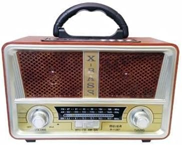Meier M-112BT USB/SD/MP3/Bluetooth Şarjlı Nostaljik Radyo